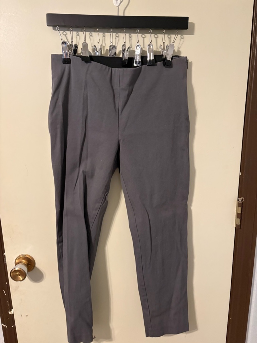 A New Day Gray Slim Fit Ankle Pants - Size 10
